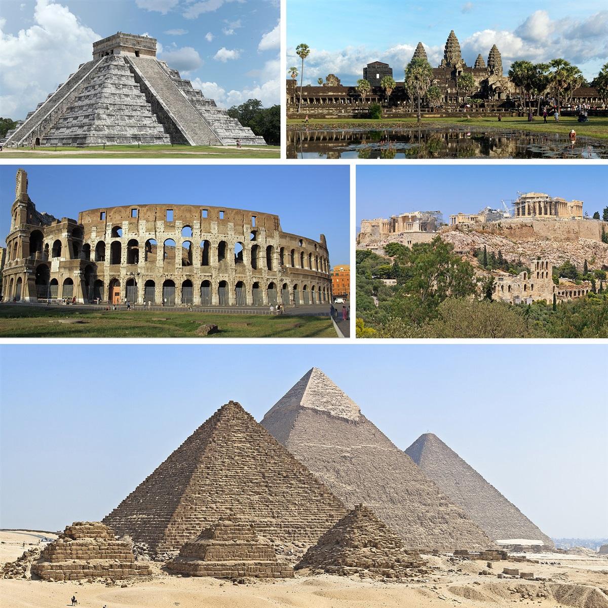 Le civiltà più importanti della storia: Egizi, Greci, Romani, Maya e Inca