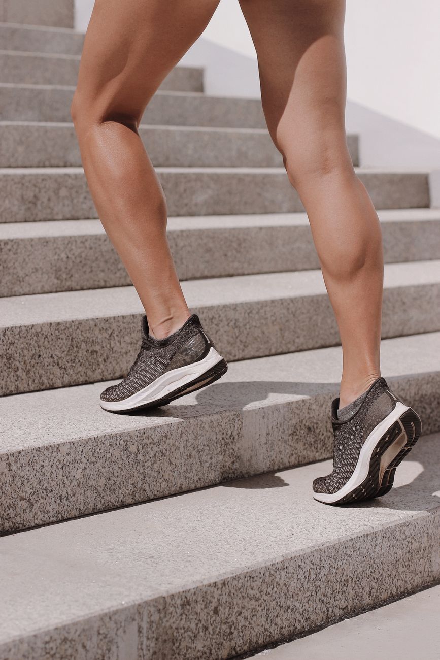 person walking steps